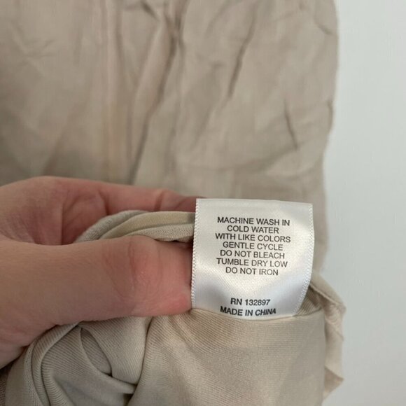 NEW NWT JANE AND DELANCEY Taupe Gray ish Crochet Eyelet Sleeveless Shift Dress - Picture 10 of 13